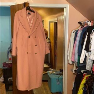 PeAch colored coat